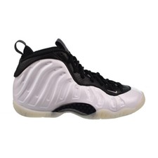 New Nike Kids Grade School GS Foamposite Little Posite White Black