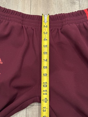 ADIDAS Yeezy Calabasas Men’s Jogger Sweatpants XL Maroon Red - Picture 11 of 13