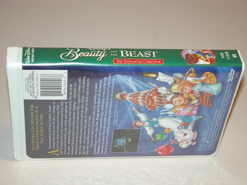 SCHÖNHEIT UND DAS BIEST DIE VERZAUBERTEN WEIHNACHTEN 1997 VHS CLAMSHELL WIE NEU - Bild 3 von 4