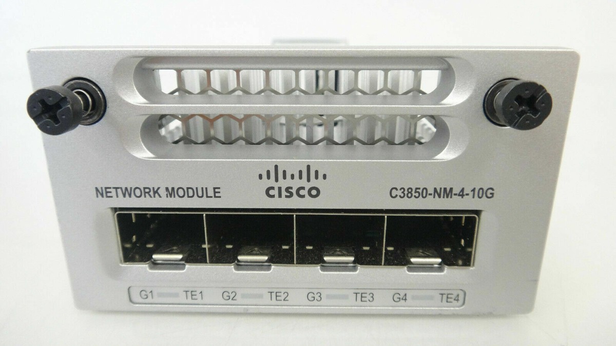 Cisco C3850-NM-4-10G 4 Port Network Exp.Module for 3850 | eBay