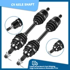 2x Front RH LH CV Joint Axles For 2000-2005 Honda Rancher 350 TRX350FE 4x4 ES