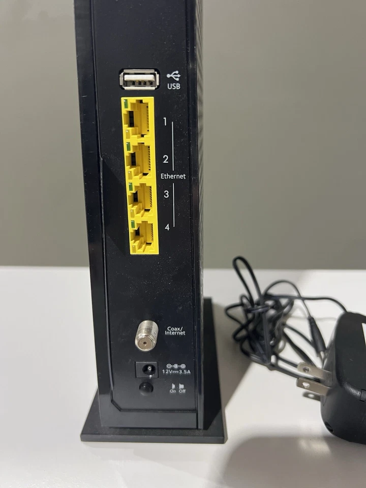 Router módem por cable NETGEAR AC1750 WiFi DOCIS 3.0 (C6300) - Usado Foto 4 de 4