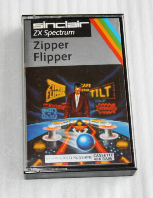 Zipper Flipper für den Sinclair ZX SPECTRUM by  R-E-D / SUNSHINE - 1984