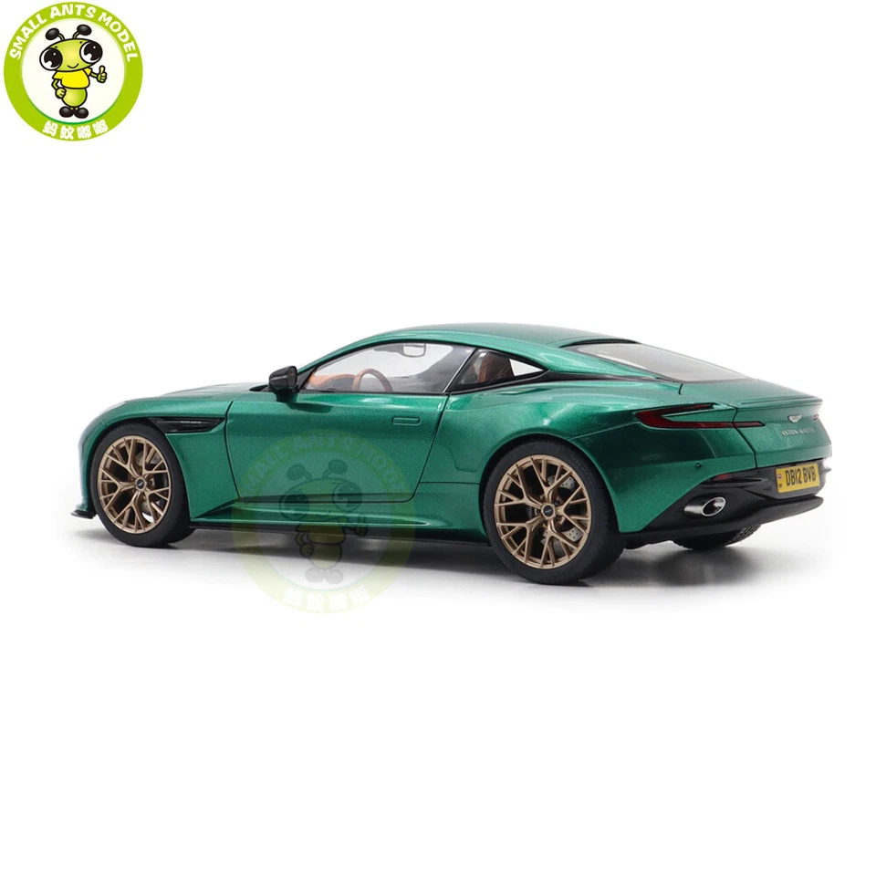1/18 Aston Martin DB12 DB 12 Modelo Diecast Verde Británico Coche de Juguete Regalos Foto 4 de 4