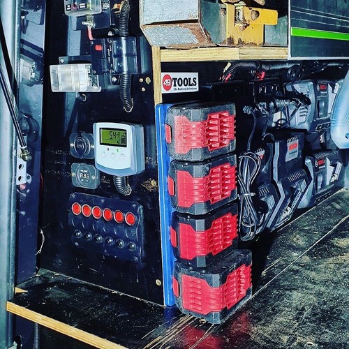 Bosch 18V Battery wall mount Holder from 48 Tools - Picture 5 of 8
