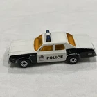 1979 Lesney Matchbox Superfast No. 10 - Plymouth Grand Fury Police Car