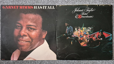 2 x Soul Funk LPs Garnet Mimms Has It All Johnnie Taylor Rated Extraordinaire EX