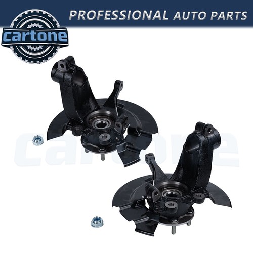 Complete Front Steering Knuckle & Wheel Bearing Hub Assembly Pair For Ford Mazda Escape Tribute (2001-2004) – AM Autoparts