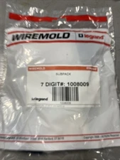 NEW- Legrand 1008008-RC4 Wiremold Raceway Networking Subpack