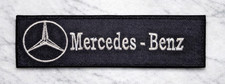 MERCEDES BENZ AUTO IRON ON EMROIDERED PATCH 4.5"X2" FREE SHIPPING AND TRACKING