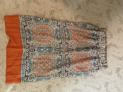 Vanessa Virginia Maxi Skirt Size Large Anthropologie Boho Slits