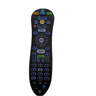 AT&T U-Verse S30-S1B Programmable IR Universal Remote Control TESTED WORKS
