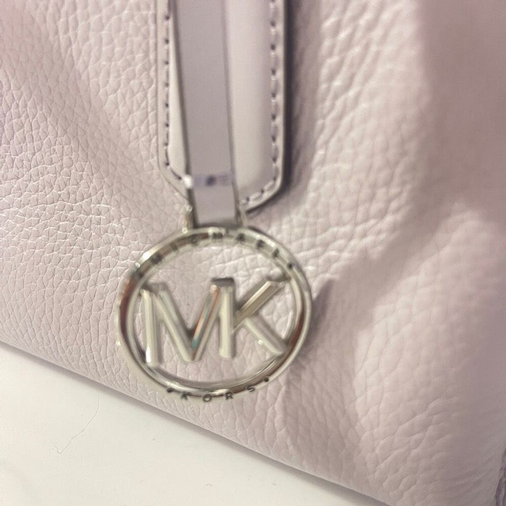 Michael Kors Camille Small Satchel & Wallet Set Lavender Mist Purple thumbnail 14