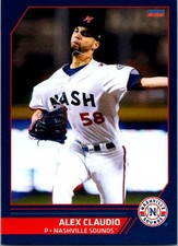Alex Claudio 2023 Choice Nashville Sounds #6 Nashville Sounds