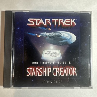Star Trek: Starship Creator, 1998, PC, Very Good