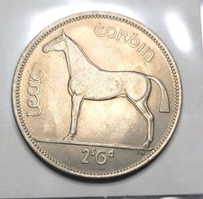 Ireland 1954 Half Crown, Superb Gem BU, Rare Key Date, Wonderful High Grade