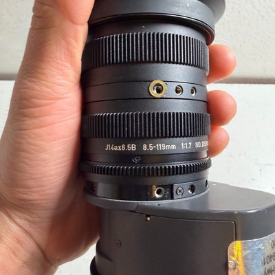 Canon J14ax8.5B 8.5–119mm f/1.7 B4 Mount Compact BCTV Broadcast