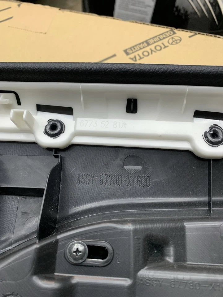 Panel de moldura de puerta trasera derecha Lexus Nx 300h, 300, 200t 2017-2021 #676307813023 Foto 4 de 4