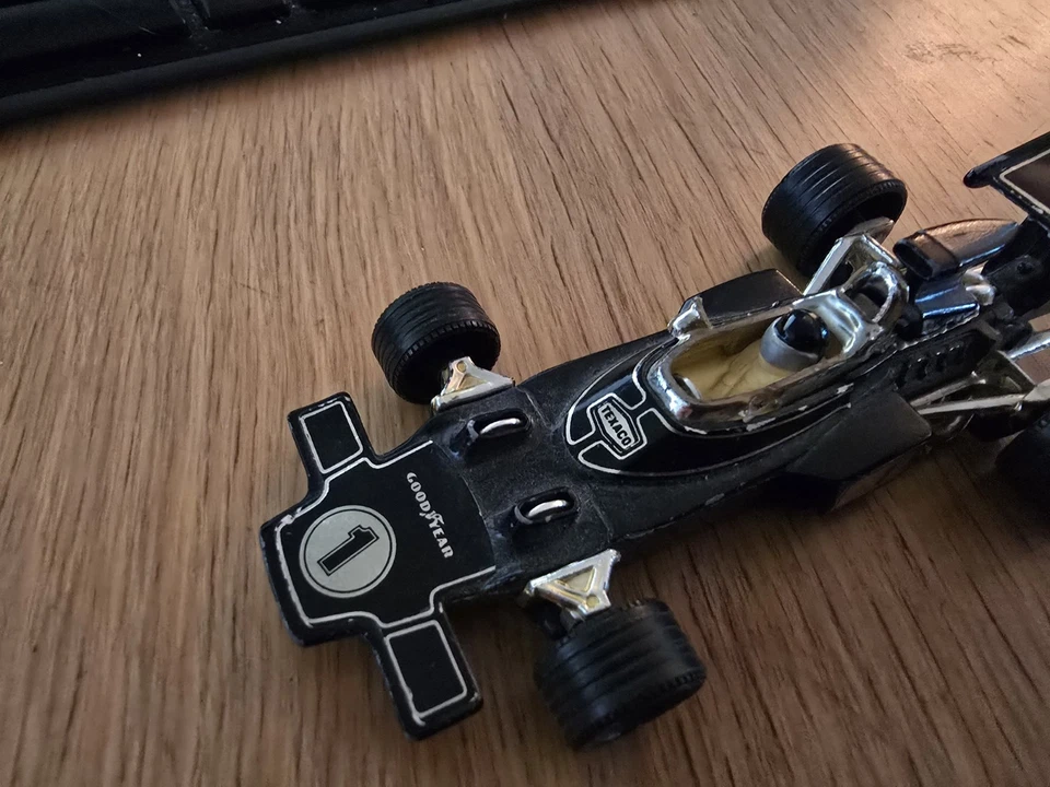 Coche de juguete de carreras Corgi Lotus John Player Special F1 1:36 Fórmula 1 modelo vintage Foto 4 de 4