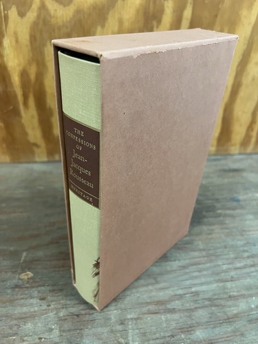 THE CONFESSIONS OF-Jean Jacques Rousseau Heritage Press w Slipcase/Notes - Picture 3 of 6