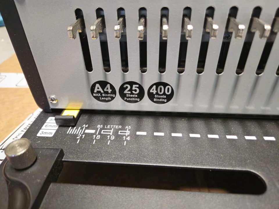 PAVO rilegatrice Hd Comb 8032341 - Immagine 3 di 4