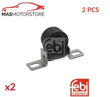 EXHAUST HANGER MOUNTING SUPPORT MIDDLE SILENCER END FEBI BILSTEIN 01239 2PCS P
