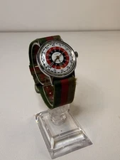 Rare Vintage Timex Bullseye Sprite Wind-Up Wristwatch | 231702472 | Running