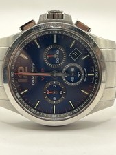 Longines Conquest VHP Quartz Chronograph Blue And Red Dial Men's Watch