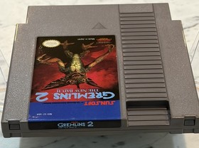 Gremlins 2: The New Batch Nintendo NES Video Game Cart Tested Working Retro