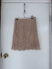 Dolce & Gabbana lace skirt – nude/beige, Made in Italy