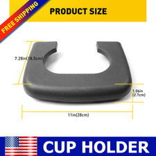 For Ford F150 1997-2003 Center Console Cup Holder Armrest Pad Drink Bottle Stand
