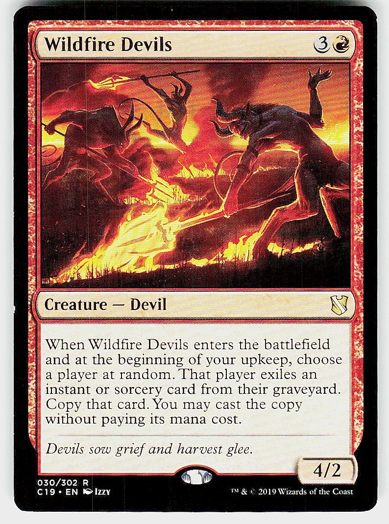 Wildfire Devils Commander 2019 30 NM