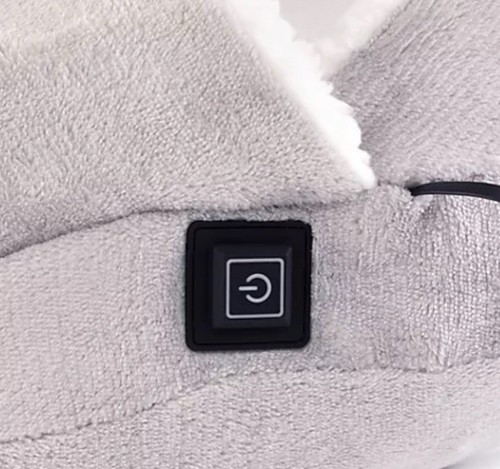 MONT CHALET Heizschuh Fellimitat ohne Powerbank Einheitsgröße - Bild 4 von 4
