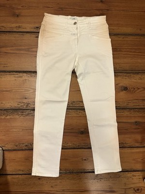 Closed Candiani Italian Premium Fabric Made In Italy. jeans women size 38, cream