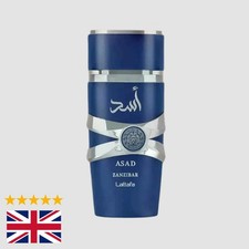 Lattafa Unisex Asad Zanzibar Eau de Parfum Spray for Everyone 3.4 Oz 100ml