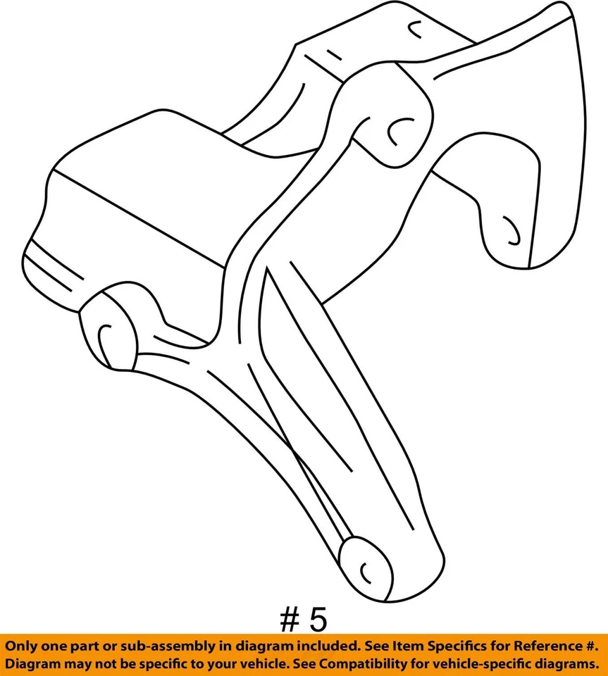 SE ADAPTA A CHEVROLET PONTIAC CAVALIER 1997-2002 SOPORTE SUNFIRE 24575923 - NUEVO OEM Foto 3 de 3