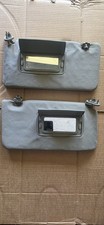 Honda Element Oem Sun Visors Driver Passenger 2007-2011 Only Beige With Mirrors