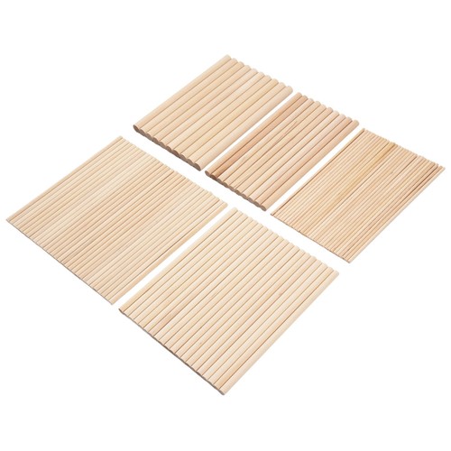 10 Pièces Bâtons D'artisanat En Bois De Bricolage Chevilles Tiges De Poteau Outil En Bois Sweet Trees 06 Cm X 30 Cm 85629083