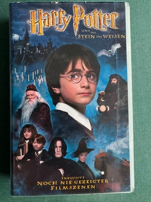 HARRY POTTER und der Stein der Weisen. VHS 147 Min.Warner Brothers, ab 6 J.
