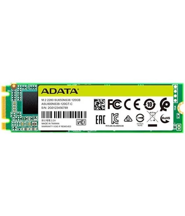 ADATA Ultimate SU650 M.2 2280 128GB SSD 3D NAND Flash,  pin layout B+M key - Image 2 of 2