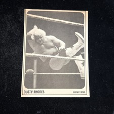 Dusty Rhodes 1978 Victory Sports Wrestling Annual Magazine Card Cut London 4x5