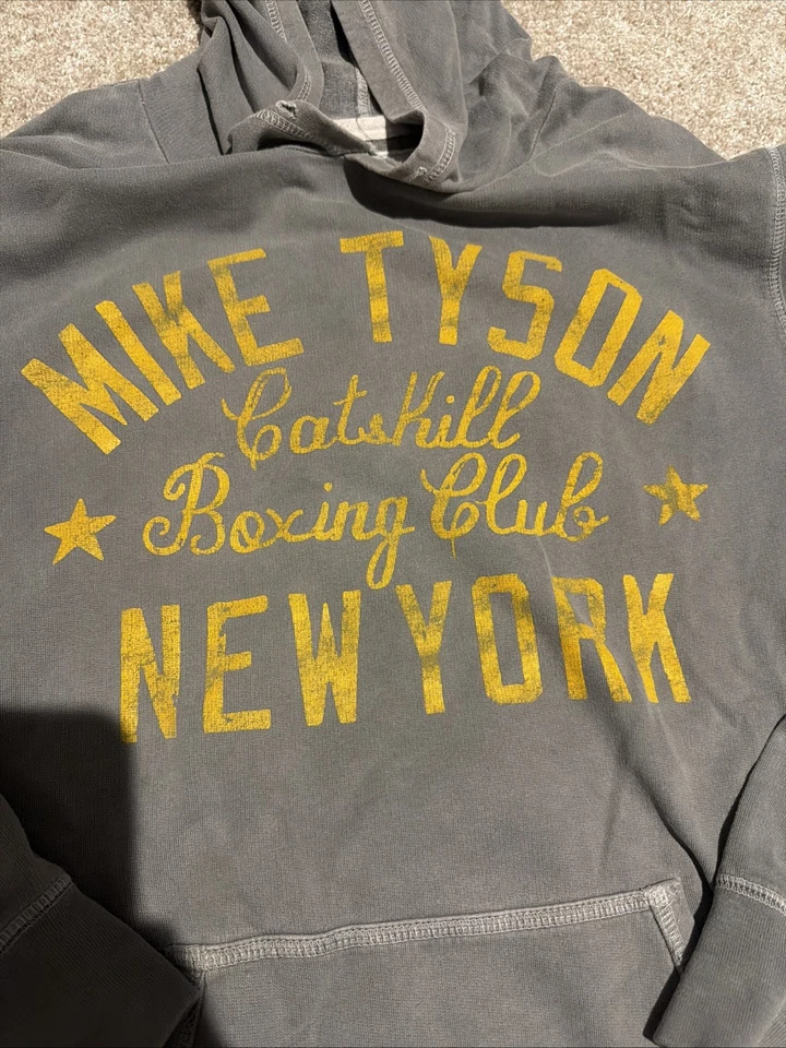 Sudadera con Capucha Mike Tyson Roots of Fight Catskill Boxing Club XXL Rara Foto 2 de 3
