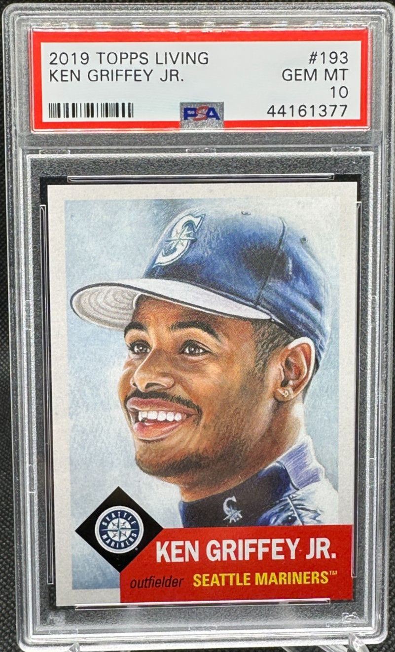 🔥2019 Topps Living Set Ken Griffey Jr SP #193 PSA 10 GEM MINT! SEATTLE MARINERS