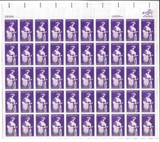 US SCOTT 1832 PANE OF 50 EDITH WHARTON STAMPS 15 CENT FACE  MNH