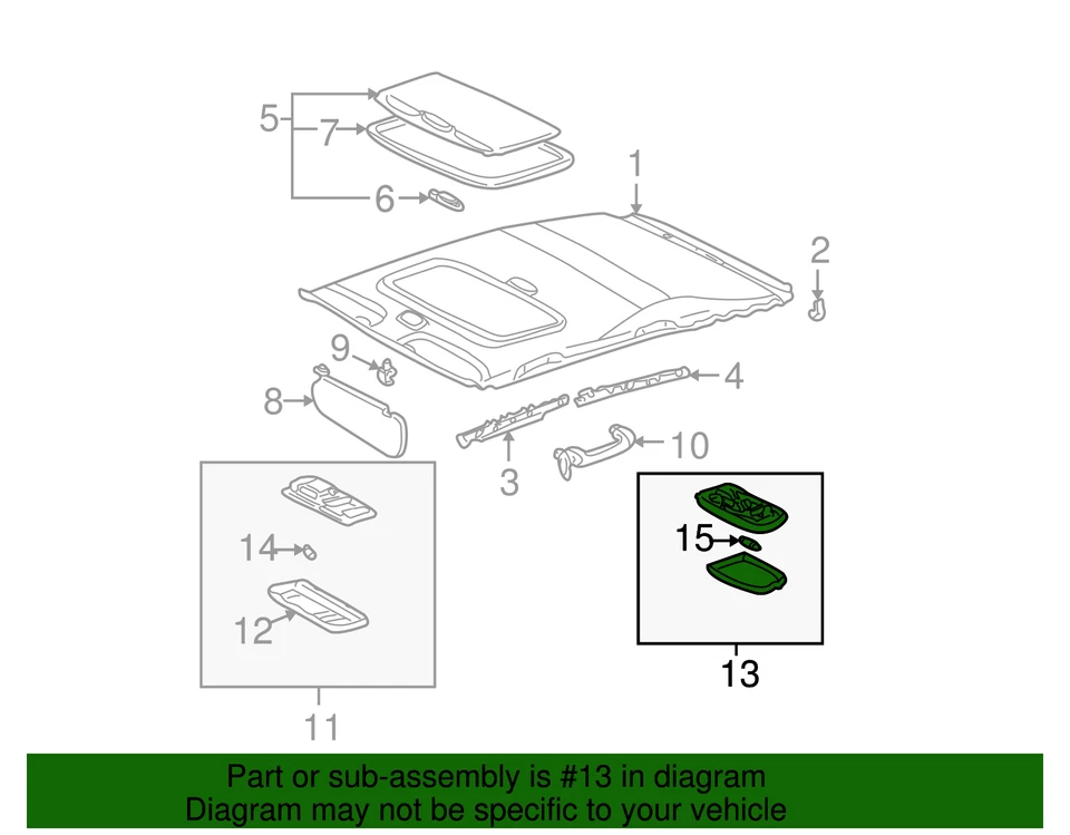 Lámpara de carga genuina GM 88970406 Foto 2 de 2