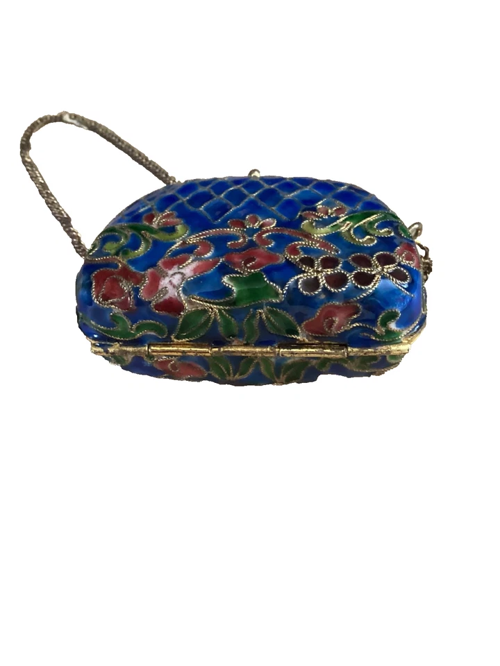 Винтажная маленькая эмалированная сумочка - Изображение 2 из 4