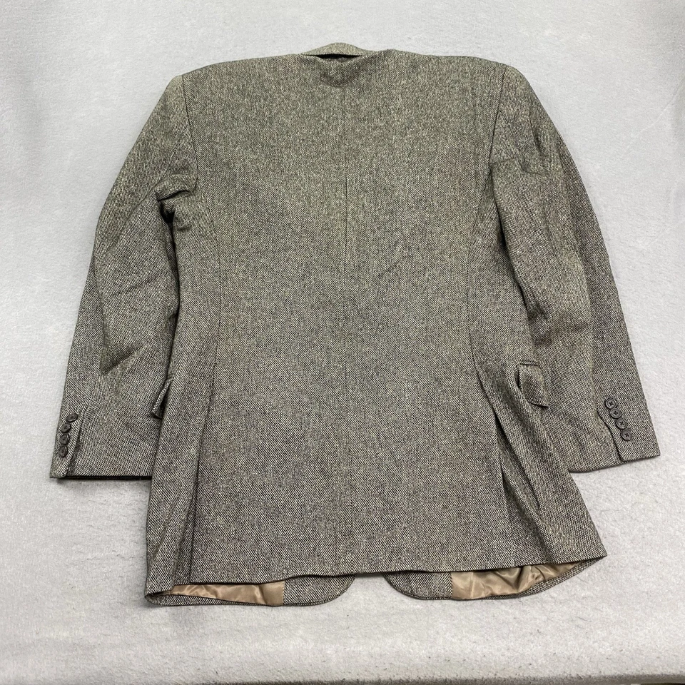 Polo Ralph Lauren Jacket Mens 40L Beige Cashmere Silk Linen Blazer Sport Coat - Image 4 of 4