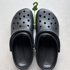 NEW - Crocs Classic Clogs - Black - Women 9