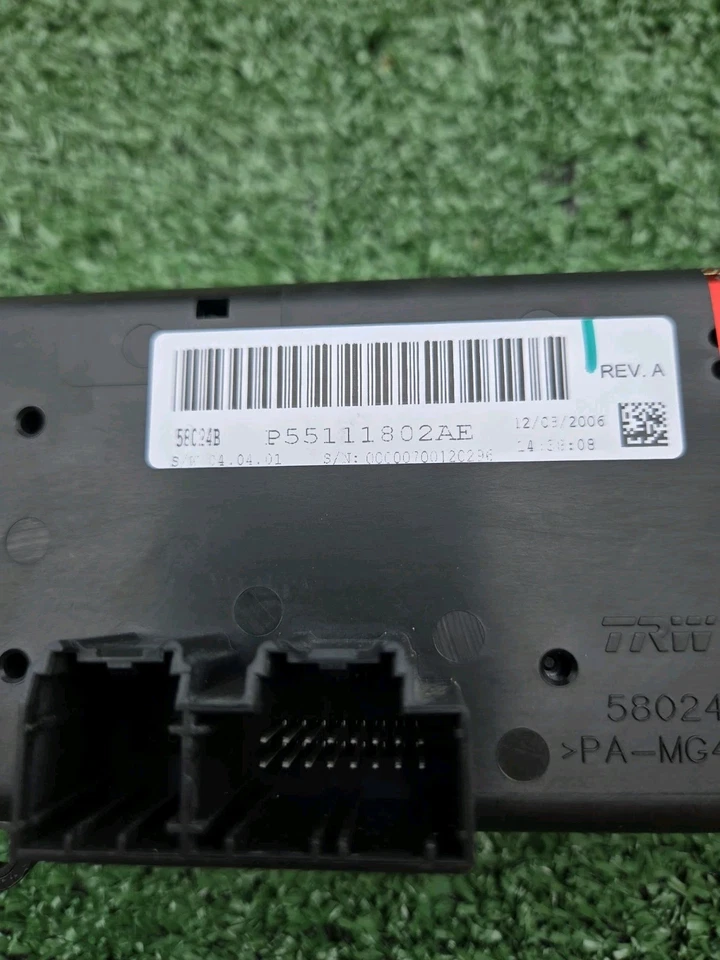07 08 09 道奇 Nitro 交流电加热器空调温度控制开关模块 原始设备制造商 Hvac — 第 2/4 张图片
