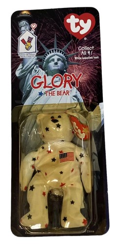 Vintage McDonalds Ty Beanie Babies Bears Complete Set Glory Erin Britannia Maple - Picture 7 of 10